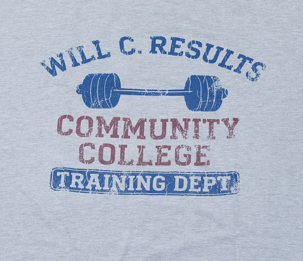 Community College Jersey Tee(Grey Heather)