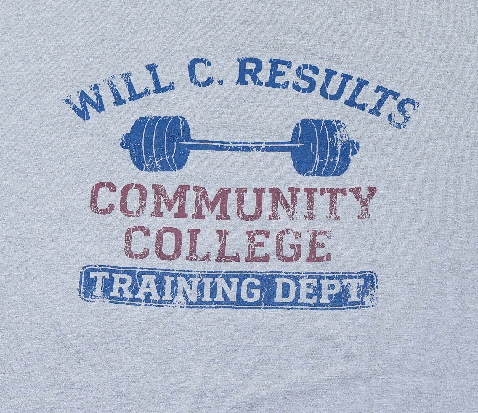 Community College Jersey Tee(Grey Heather)