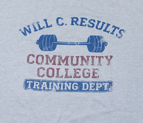 Community College Jersey Tee(Grey Heather)