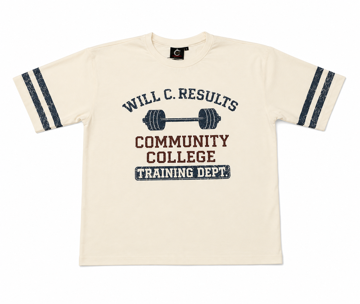 *NEW*Community College Jersey Tee(Off White)